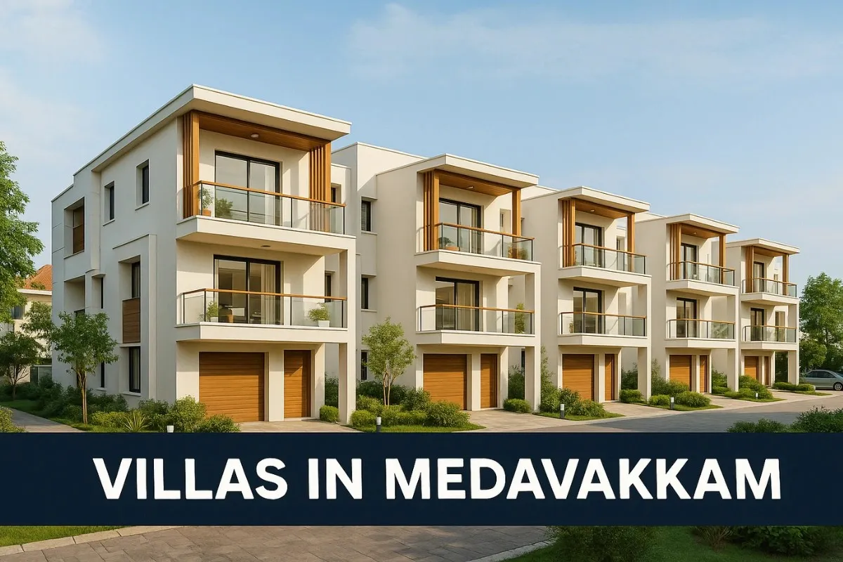 Villas in Medavakkam — Premium Living, Smarter Investment & Future-Ready Connectivity
